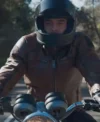 Adam Rowland Home and Away Brown Leather Jacket