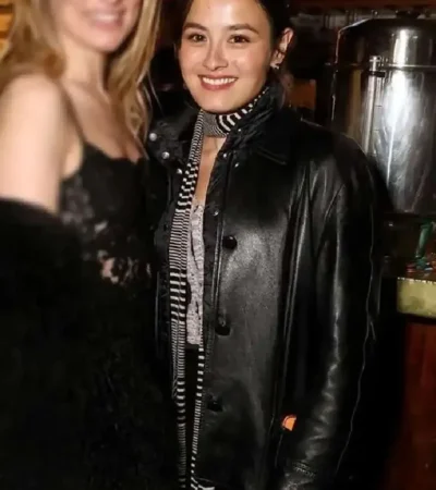 After Party Chase Sui Leather Jacket