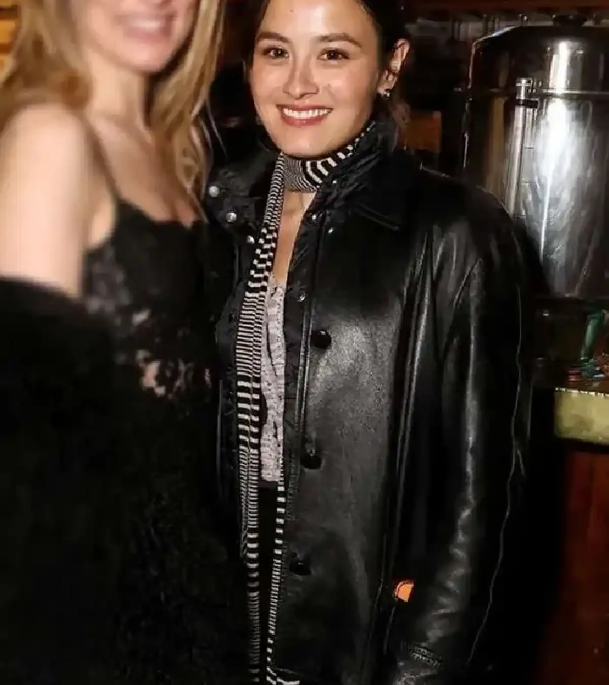 After Party Chase Sui Leather Jacket