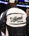 Aimé Leon Dore LeBron James Leather Café Racer Jacket