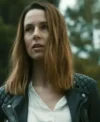 Alona Tal Cross 2026 TV Series Kayla Craig Quilted Black Biker Leather Jacket