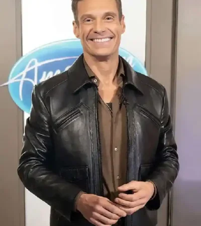 American Idol Ryan Seacrest Leather Jacket