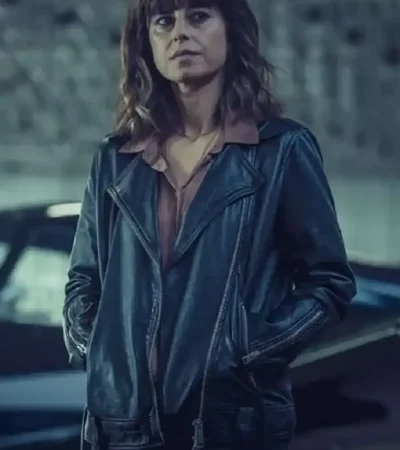 Betrayal S01 Zahra Ahmadi Black Leather Jacket