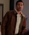 Brett Dalton TV Series Found S02 Mark Trent Brown Leather Jacket