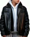 Buy Charlie Mann Tommy Power Origins S01 Black Leather Jacket For Sale