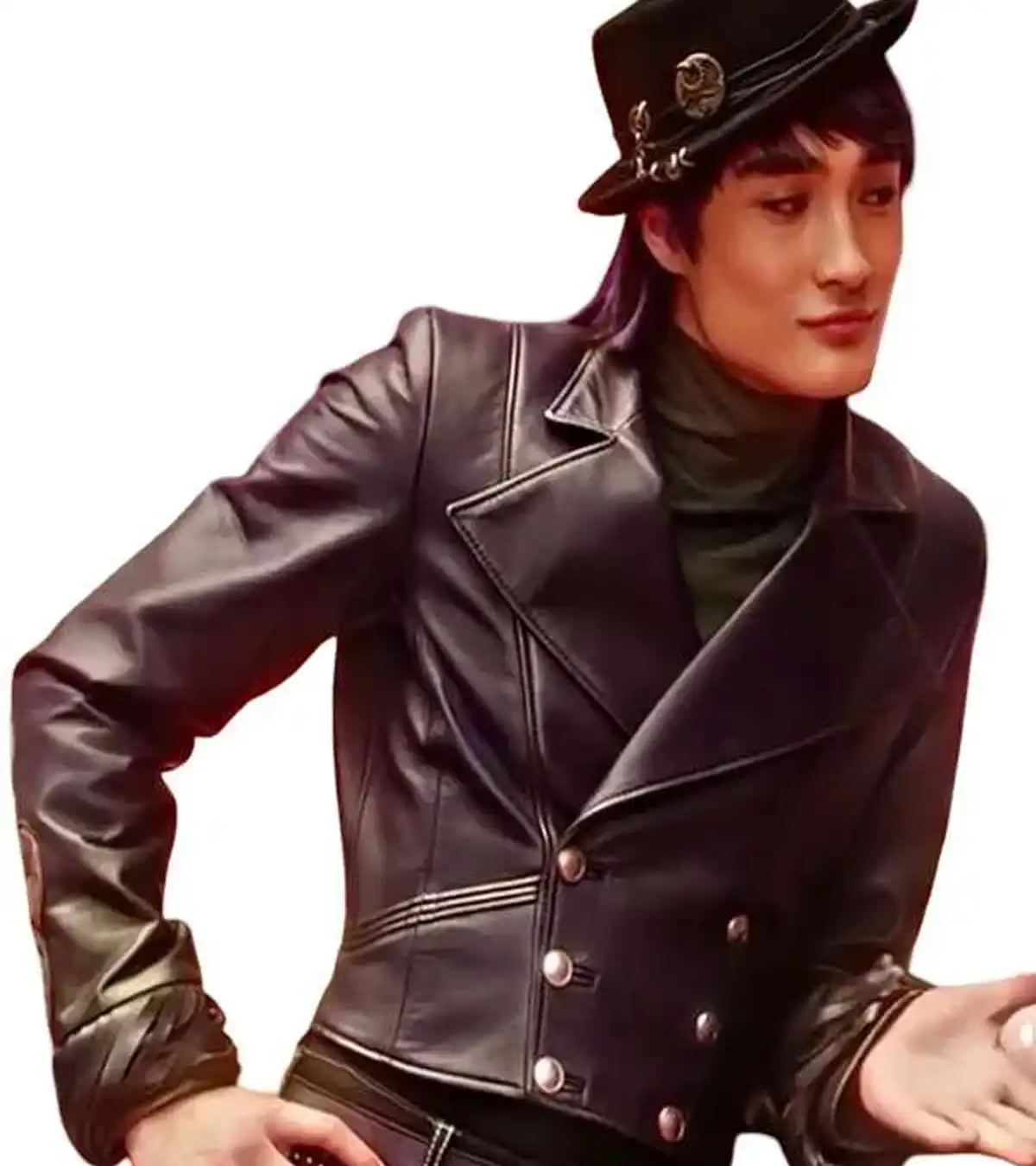 Descendants Wicked Wonderland Brendon Purple Jacket - Image 2