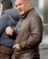 BuyTom Hardy Mobland S02 Harry Da Souza Brown Bomber Leather Jacket For Sale