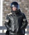 Casey Affleck The Instigators Black Leather Jacket