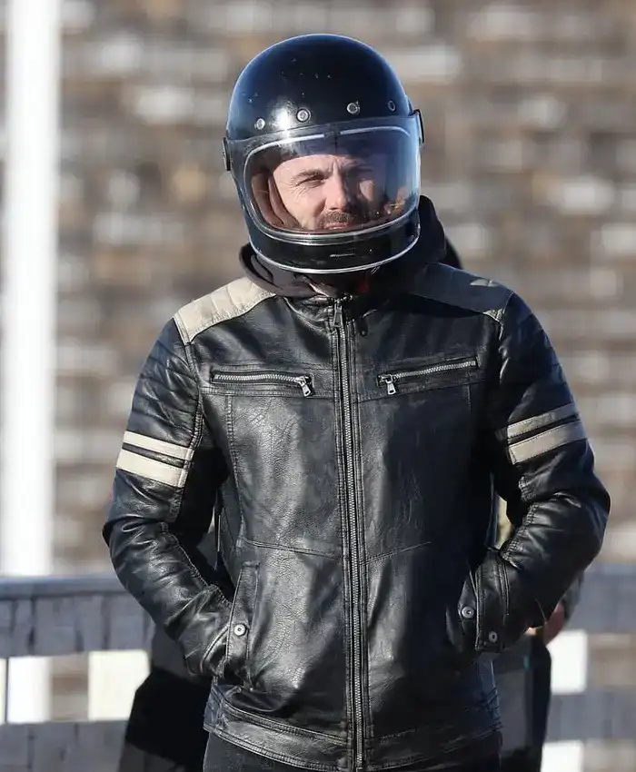 Casey Affleck The Instigators Black Leather Jacket