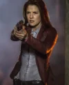 Claire Redfield Movie Resident Evil The Final Chapter Red Leather Jacket For Sale