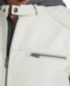 Danilo Faux Leather Motorcycle Hooded Jackets