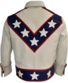 Evel Knievel Leather Jacket Back