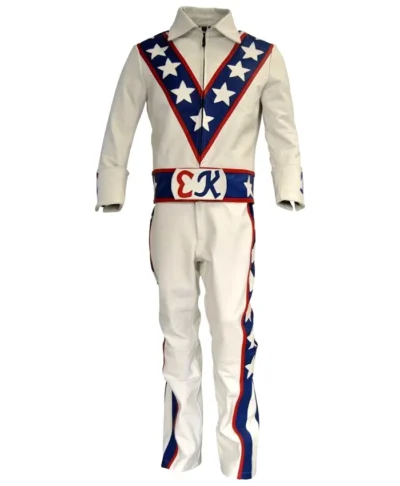 Evel Knievel Leather Suit Front