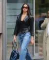 Fashion Streets Of Milan 2026 Dua Lipa Leather Blazer