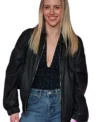 Finding Emily 2026 Emily Rennie Leather Jacket