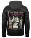 Free Venezuela Premium Real Leather Biker Jacket