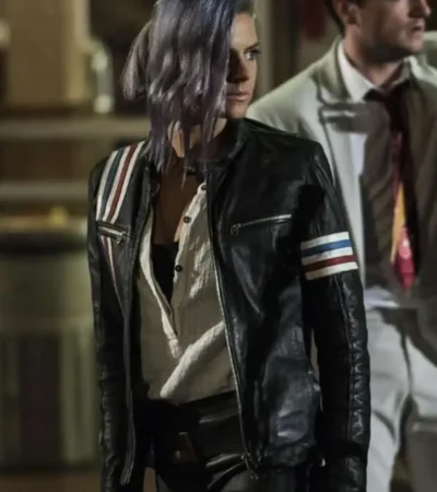 Future Man Tiger Leather Jacket