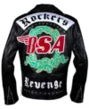George Michael BSA Faith Rockers Revenge Black Biker Leather Jacket Sale