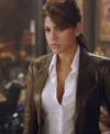 Ghost Rider Eva Mendes Leather Blazer Jacket