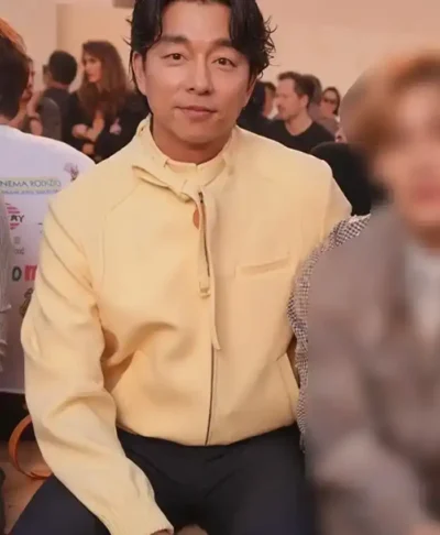 Gong Yoo Louis Vuitton SS27 Yellow Jacket