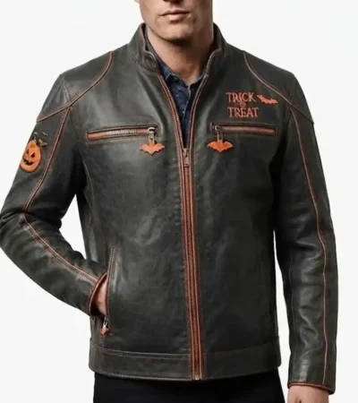 Halloween Handcrafted Cafe Racer Jacket