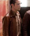 Joseph Gordon Levitt Movie Inception Arthur Brown Leather Jacket Sale
