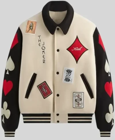 Kith x Batman x Joker Varsity Jacket