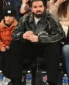 Knicks Game Drake Leather Jacket