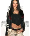 Kylie Cantrall Songwriters Hall of Fame Gala 2026 Black Leather Moto Jacket Front