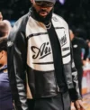 LeBron James Aimé Leon Dore Leather Jacket