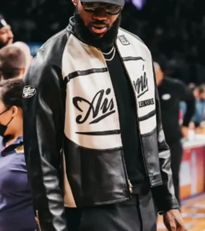 LeBron James Aimé Leon Dore Leather Jacket