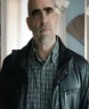 Luis Tosar Salvador Tv Series 2026 Salvador Aguirre Black Leather Jacket For Men