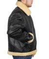 Men’s Leather Jacket with Thick Lining for Winter