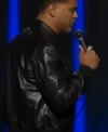 Mike Epps Delusional Tv Show 2026 Mike Epps Black Leather Jacket