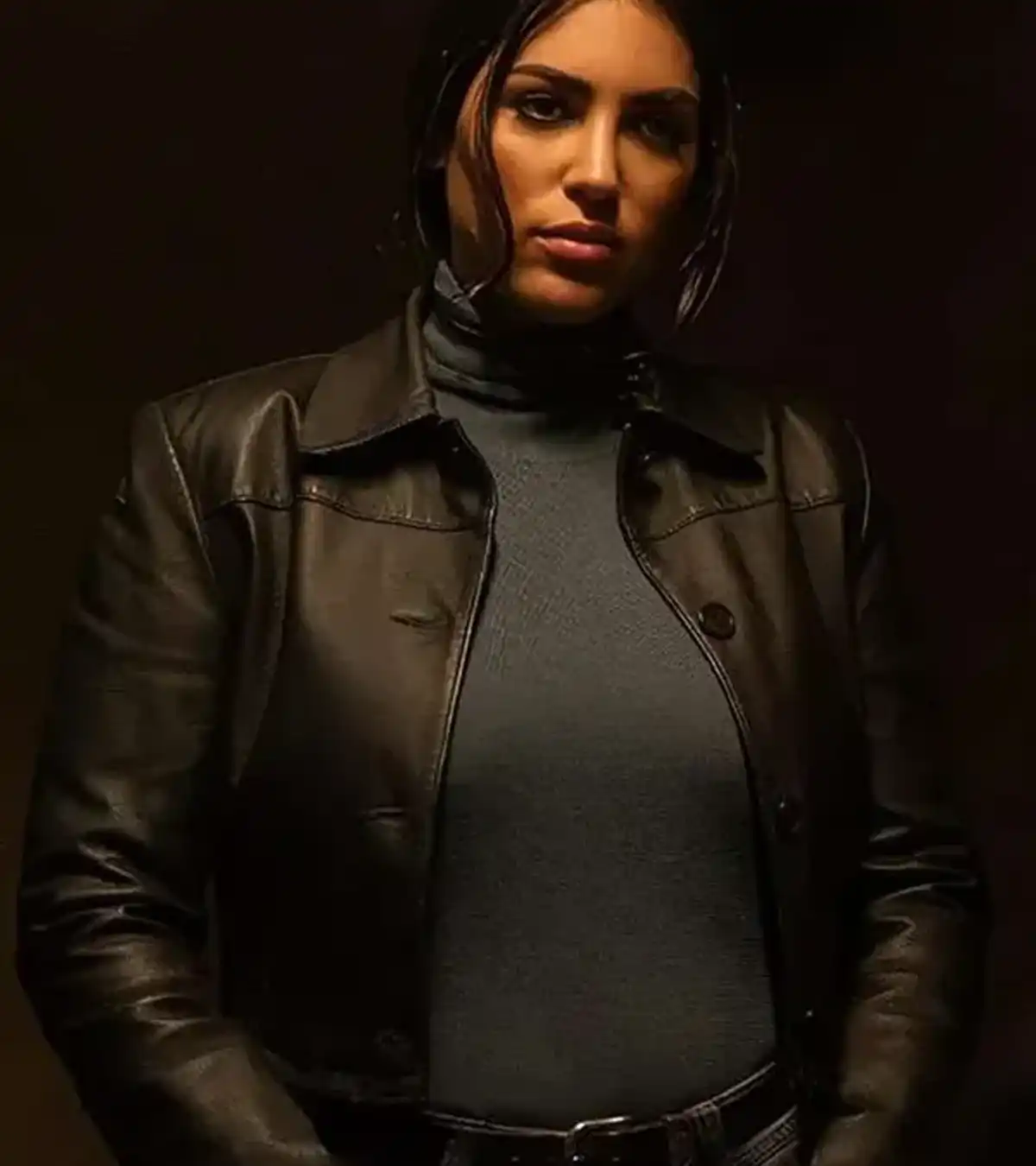 Mr. and Mrs. Aslan Yolanthe Cabau Leather Jacket