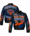 NY Knicks 2026 Champions JH Design Leather Jacket