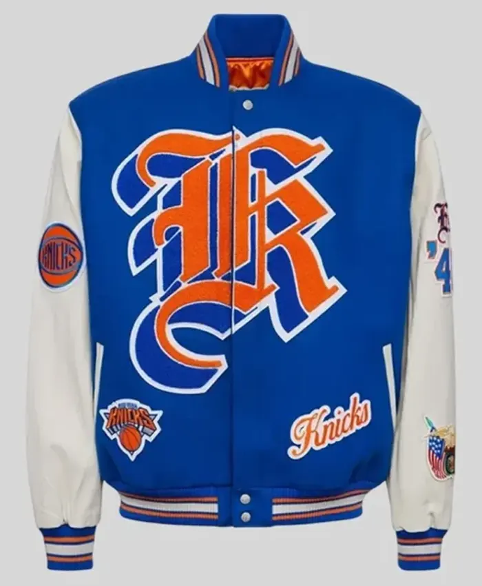 NY Knicks Varsity Jacket