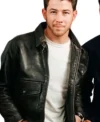 Nick Jonas Power Ballad 2026 Leather Jacket