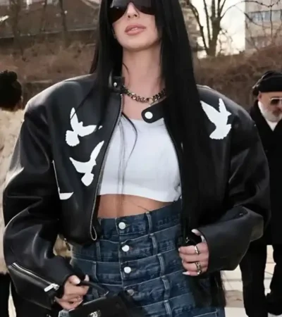 PFW 2026 Camilla Araujo Leather Jacket