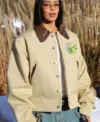 Paris Fashion Week Dina Ayada Leather Jacket