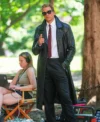 Paul Anthony Kelly TV Series American Horror Story Season 2026 Black Leather Trench Coat