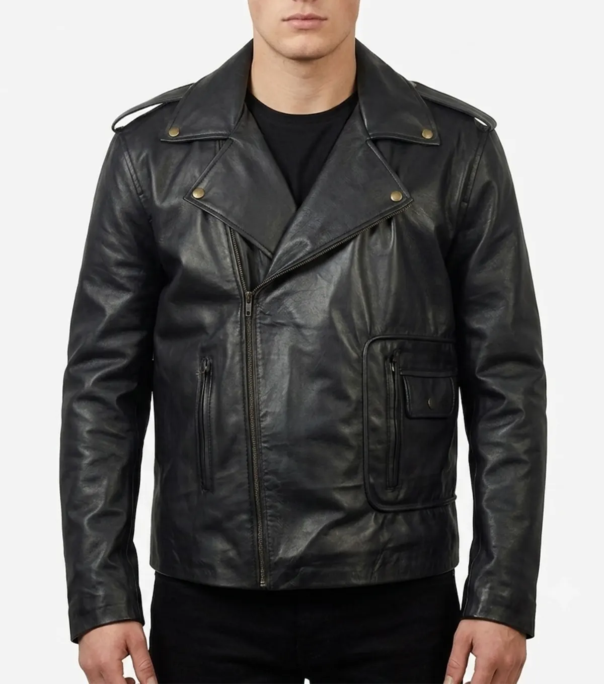 Plus Size Grease Authentic T-Birds Leather Jacket