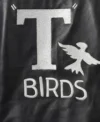 Plus Size Grease Authentic T-Birds Leather Jacket back design T-Birds
