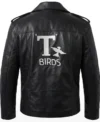 Plus Size Grease Authentic T-Birds Leather Jacket back view