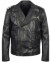 Plus Size Grease Authentic T-Birds Leather Jacket front
