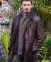 Red One Chris Evans Leather Jacket