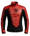 Red and Black Spider-Man Leather Jacket