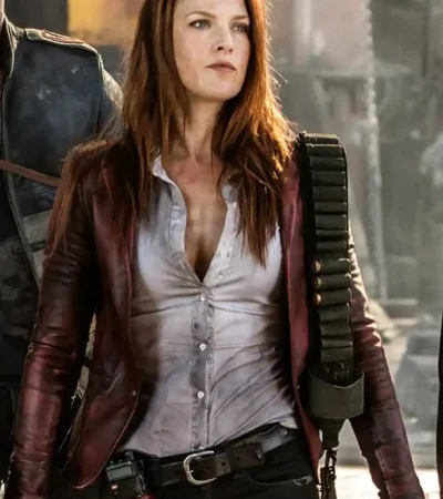 Resident Evil The Final Chapter Ali Larter Leather Jacket
