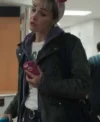 Rose Byrne Tow 2026 Amanda Ogle Grey Leather Jacket