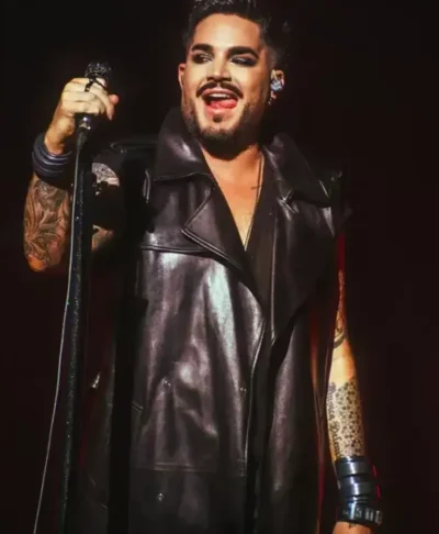 Roundhouse Adam Lambert Leather Coat